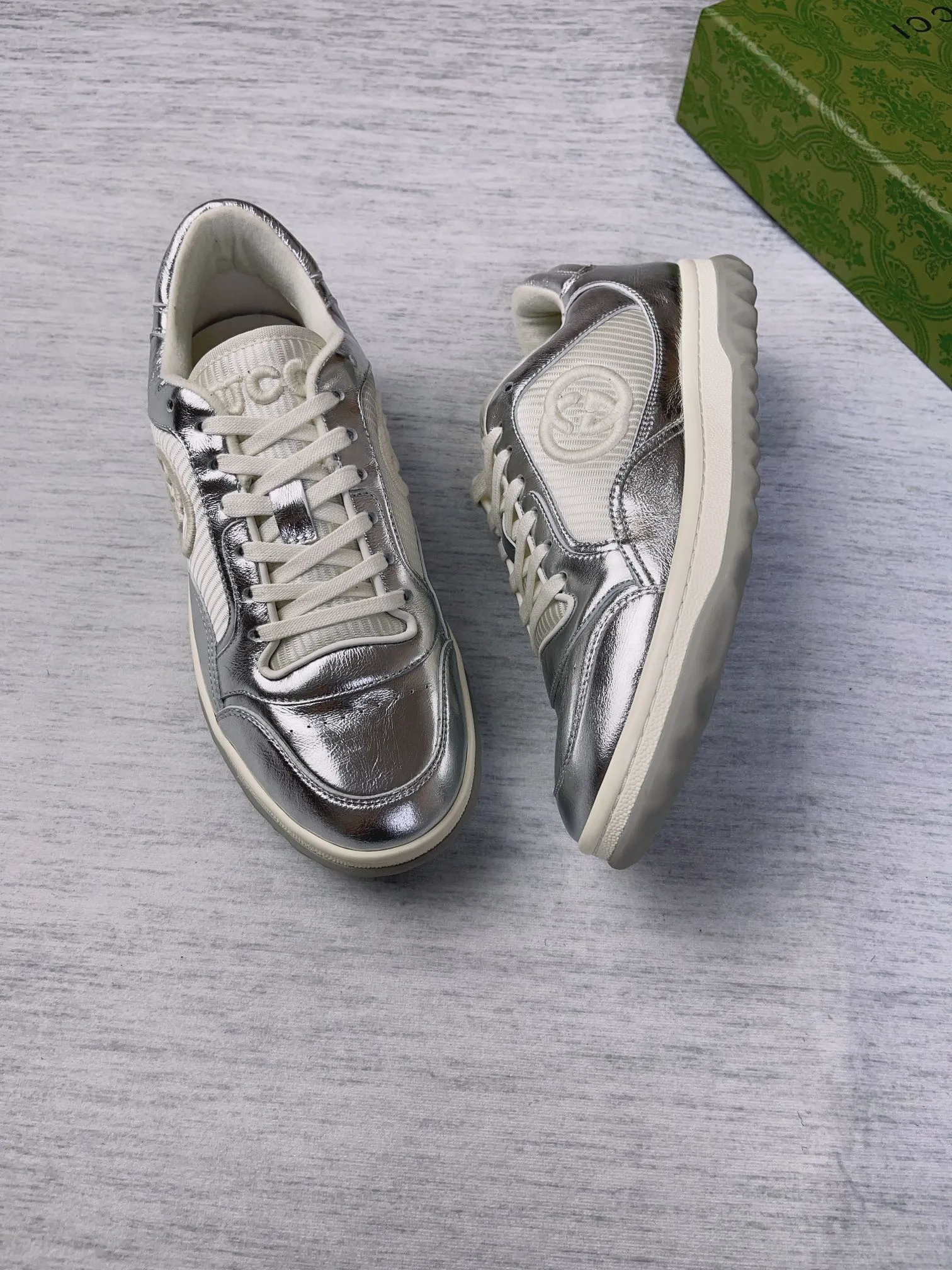 👟👟Ex-factory price 600👟👟 👑The top version of Gucci's latest popular MAC80 sneakers on the market, women's 35-40, men's 39-45 👏👏👏Welcome all bosses to compare and provide guidance...